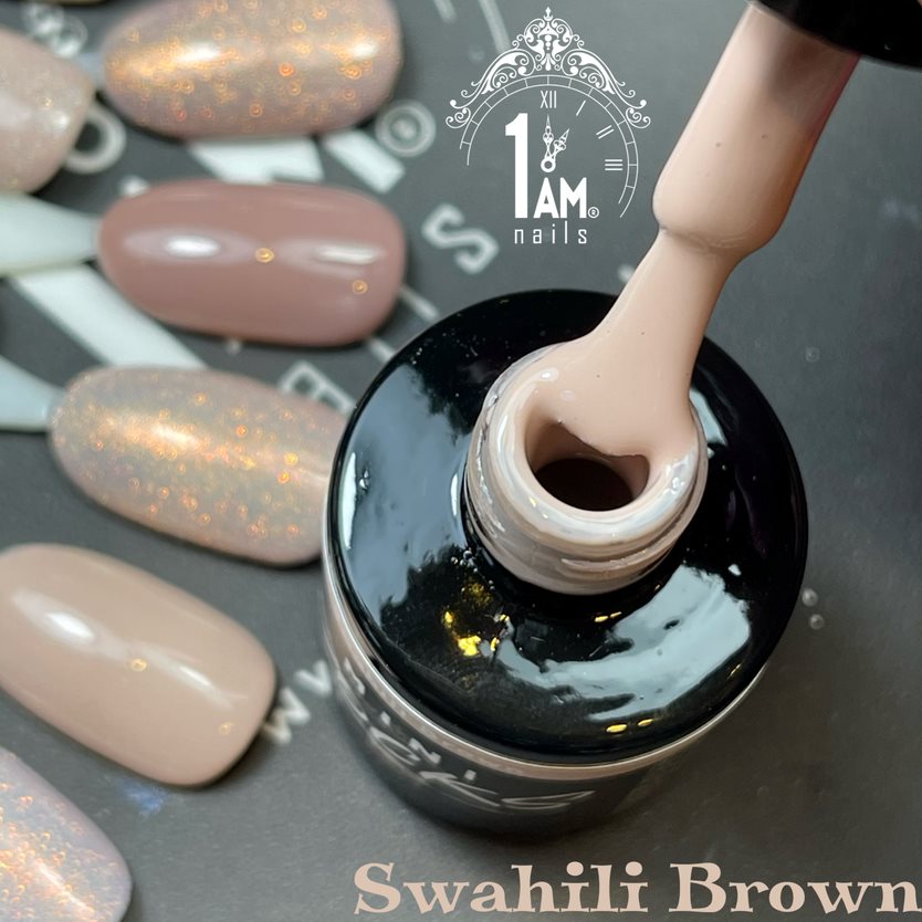 1AM Nails Swahili Brown gelpolish 8 ml(Africa collection)