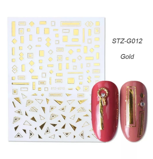 PNS Sticker STZ-G012-Goud